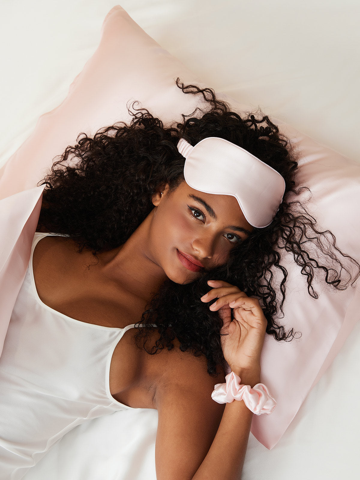 [Pink] SilkSilky-CA 19Momme Pure Silk Pillowcase Set 003