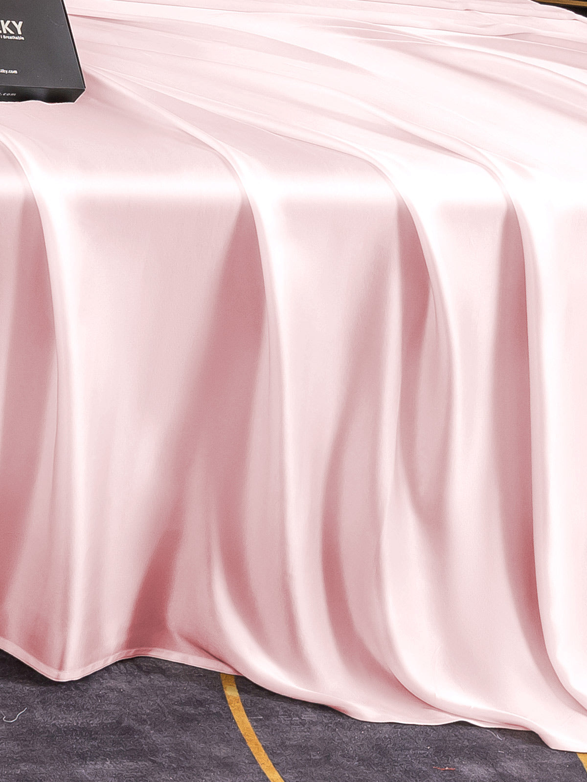 [Pink] SilkSilky-CA 19Momme Pure Silk Sheet 003