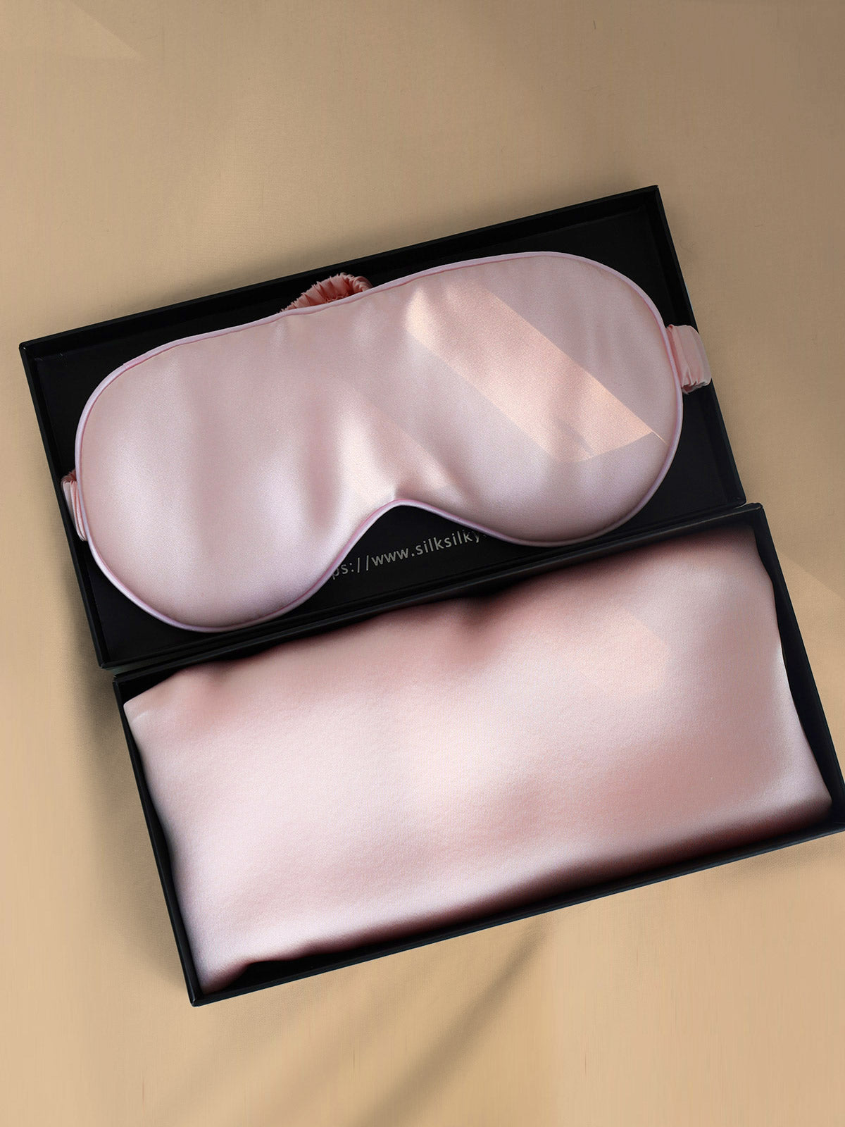 [Pink] SilkSilky-CA 22Momme Pure Silk Pillowcase Set 004
