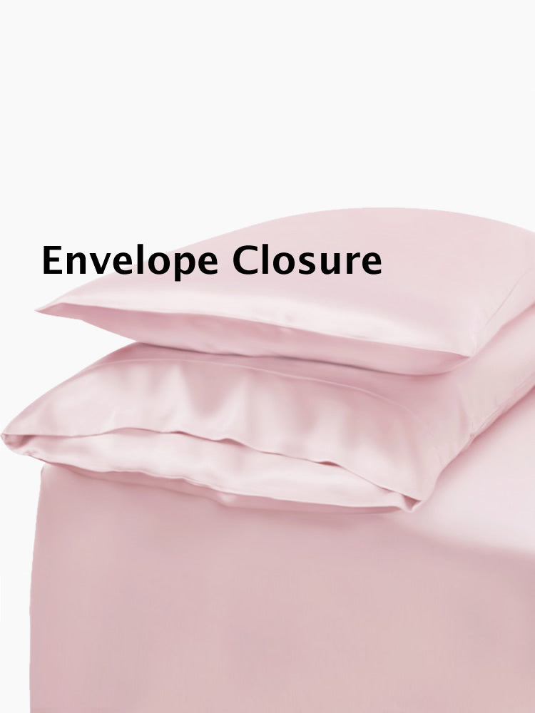 [Pink] SilkSilky-CA 22Momme Pure Silk Pillowcase Set 008