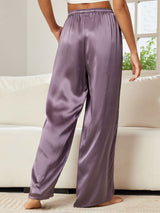 [Purple Gray] SilkSilky-CA Women's Pants 002