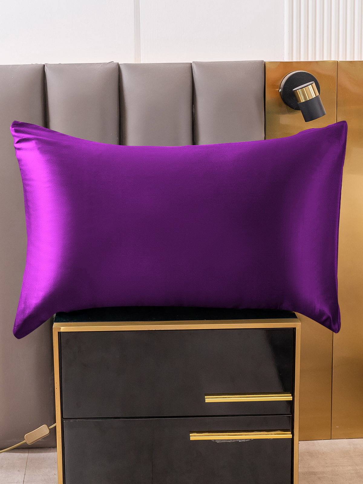[Purple] SilkSilky-CA 19Momme Pure Silk Pillowcase 004