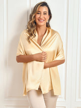 [Champagne] SilkSilky-CA Scarf 003