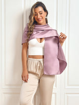 [Lavender] SilkSilky-CA Scarf 001