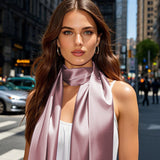 [Lavender] SilkSilky-CA Scarf 003