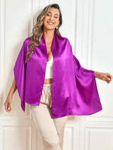 [Purple] SilkSilky-CA Scarf 005