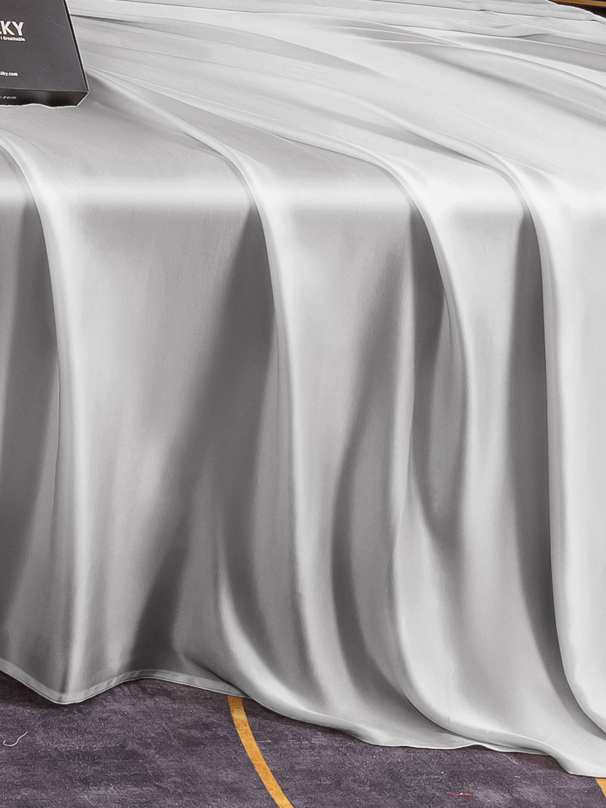 [Silver] SilkSilky-CA 19Momme Pure Silk Sheet 003