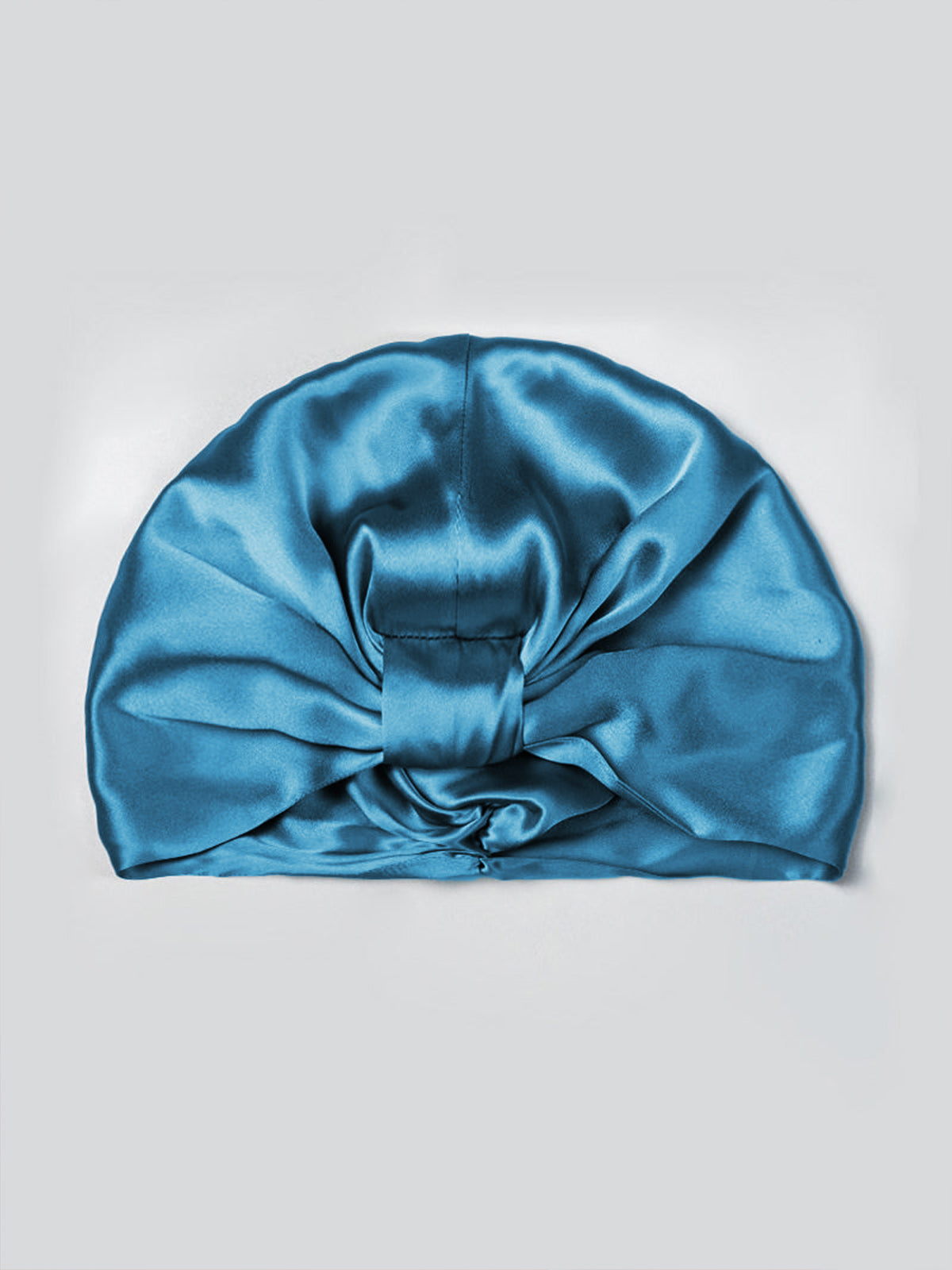 [Teal] SilkSilky-CA Pure Silk Sleep Cap 005