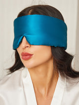 [Teal] SilkSilky-CA Eye Mask 001