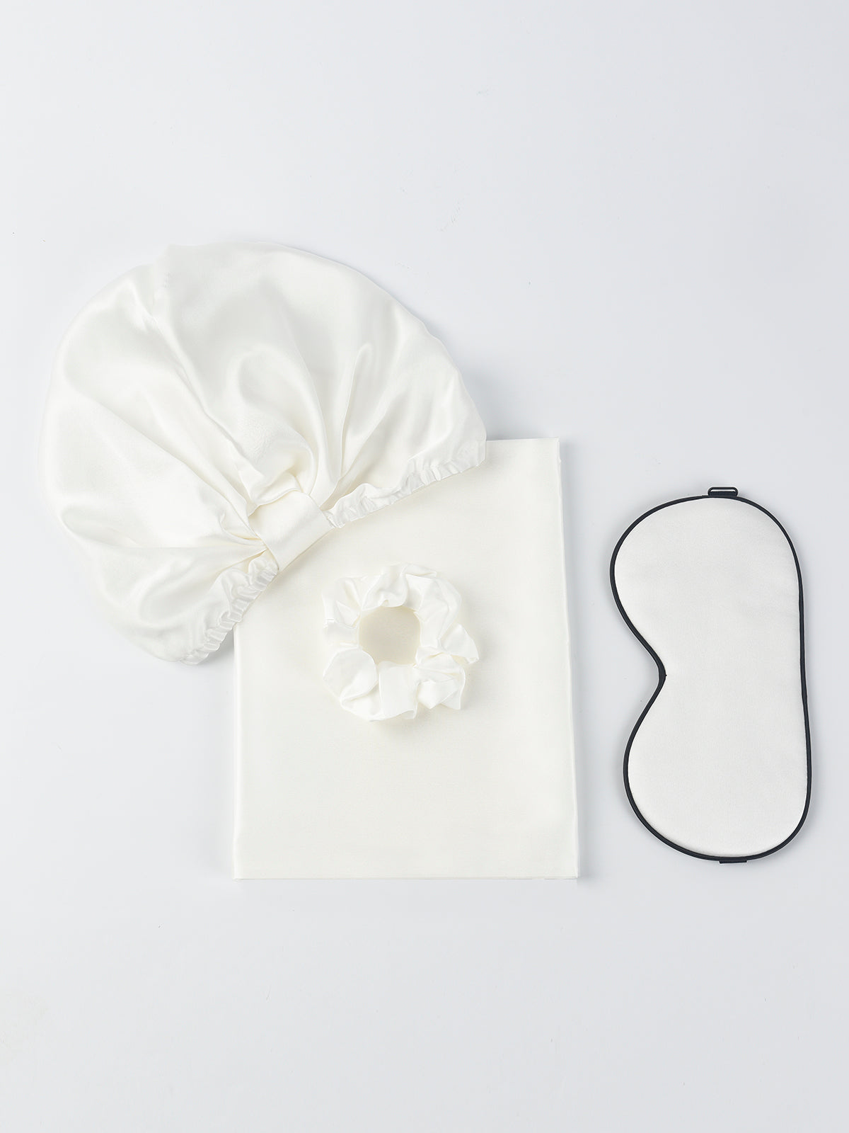 [White] SilkSilky-CA 19Momme Pure Silk Pillowcase Set 004