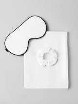 [White] SilkSilky-CA 19Momme Pure Silk Pillowcase Set 005