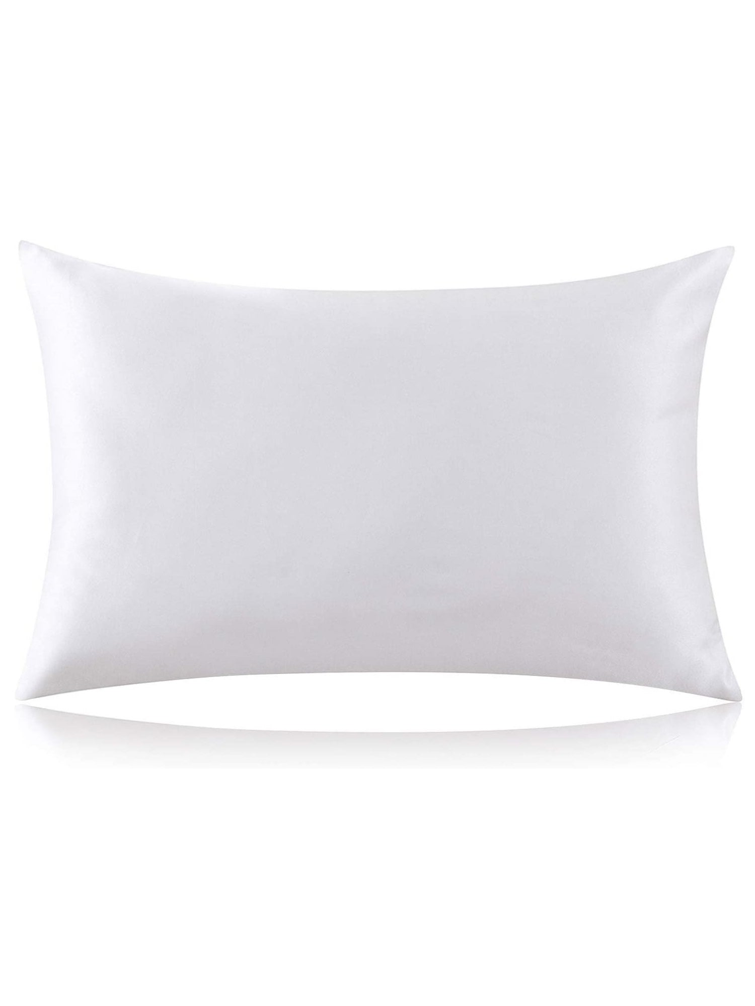 [White] SilkSilky-CA 22Momme Pure Silk Pillowcase Set 002
