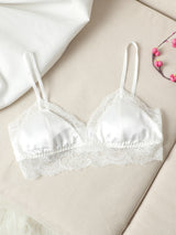 [White] SilkSilky-CA Bra 004