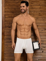 [White] SilkSilky-CA Men's Underwear 003