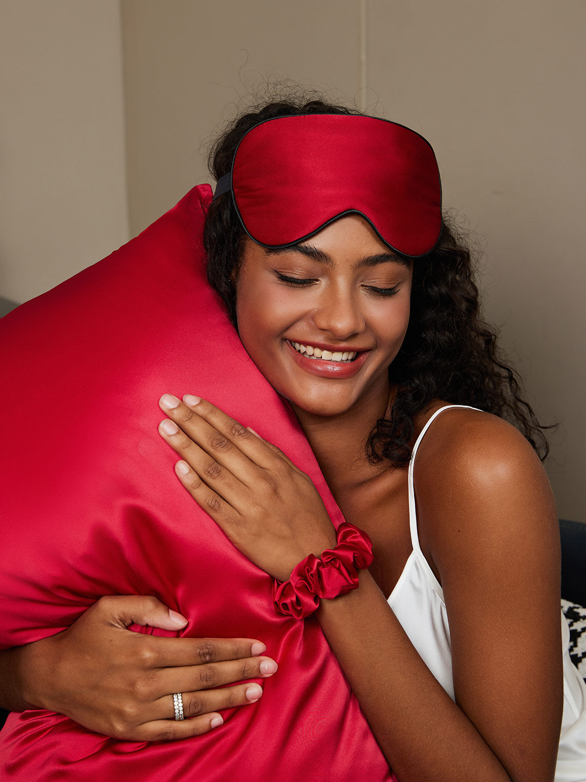 [Wine] SilkSilky-CA 19Momme Pure Silk Pillowcase Set 001