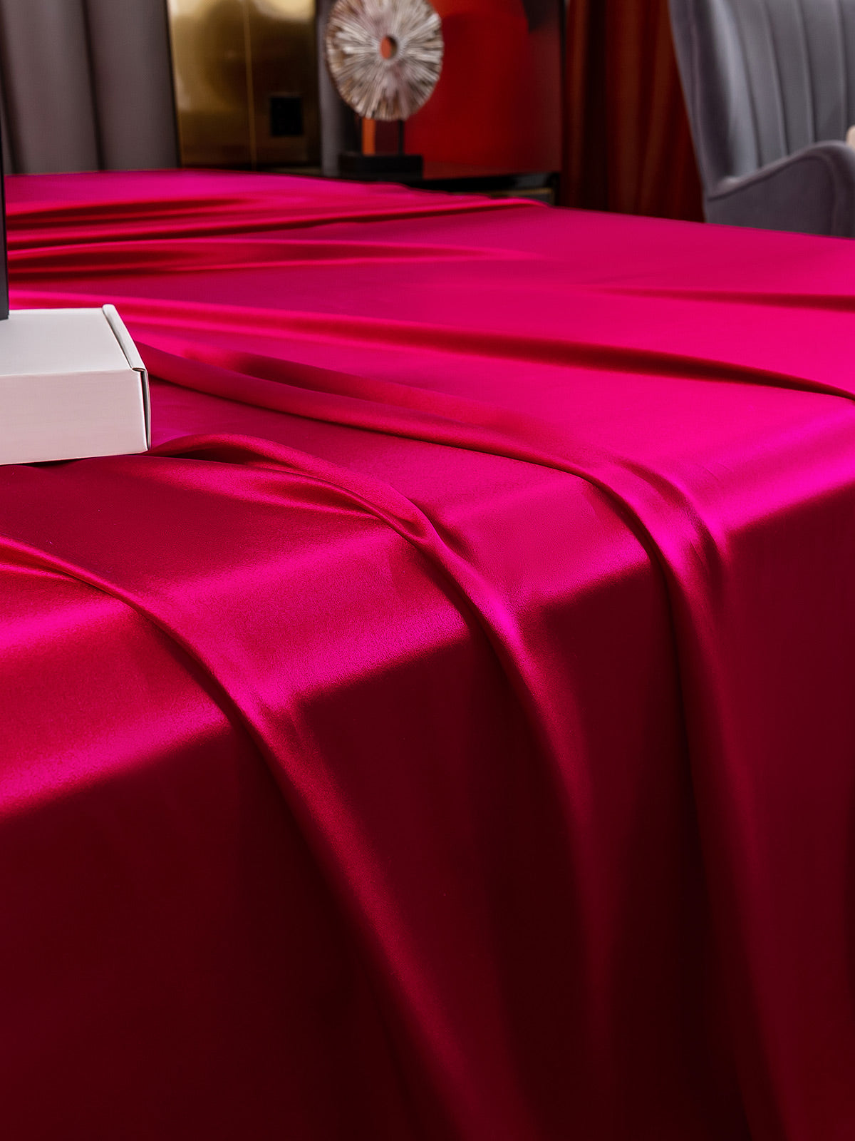[Wine] SilkSilky-CA 25Momme Pure Silk Bedding Set 003