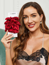 [Wine] SilkSilky-CA Scrunchie 002