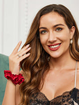 [Wine] SilkSilky-CA Scrunchie 002