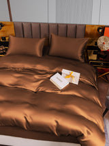 [Coffee] SilkSilky-CA 22Momme Bedding Set 006
