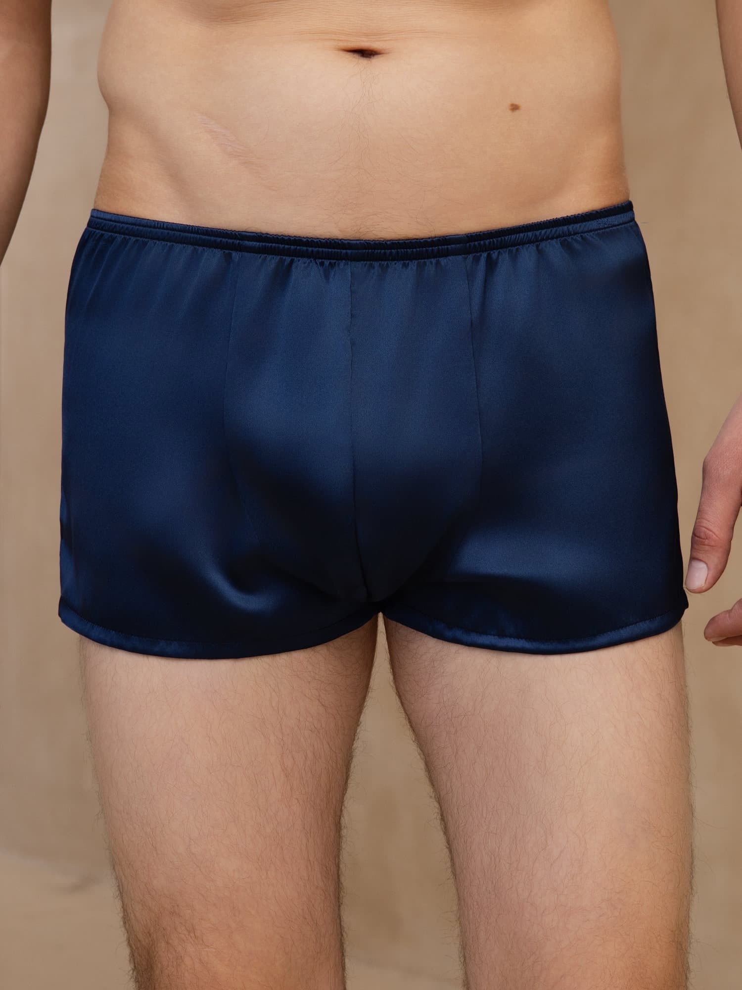 [Dark Blue] SilkSilky-CA Mens Underwear 001