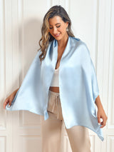 [Light Blue] SilkSilky-CA Scarf 005
