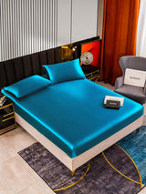 [Teal] SilkSilky-CA 22Momme Bedding Set 002