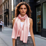 [Pale Mauve] SilkSilky-CA Scarf 004
