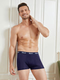 SilkSilky CA Silk Knitted Mens Underwear DarkBlue 007