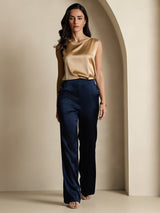 [Dark Blue] SilkSilky-CA Women's Pants 006