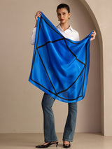 [Blue Square] SilkSilky-CA Scarf 005