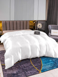 SilkSilky CA 22Momme Pure Silk Duvet Cover White 003