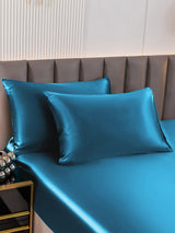 [Teal] SilkSilky-CA 19Momme Pure Silk Pillowcase 003