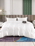 SilkSilky CA 25Momme Pure Silk Bedding Set White 002