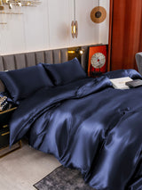 [Dark Blue] SilkSilky-CA 19Momme Bedding Set 006