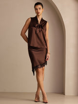 [Coffee] SilkSilky-CA Skirt 007