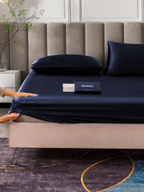 [Dark Blue] SilkSilky-CA 25Momme Bedding Set 006