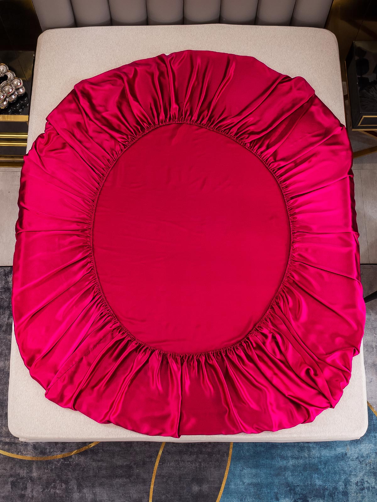 [Wine] SilkSilky-CA 25Momme Pure Silk Sheet 003