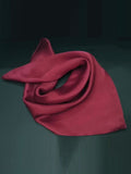 SilkSilky CA Pure Silk Scarf Wine 001