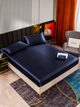[Dark Blue] SilkSilky-CA 22Momme Bedding Set 002