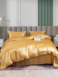 SilkSilky CA 25Momme Pure Silk Bedding Set Champagne 002