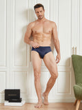 SilkSilky CA Silk Knitted Mens Underwear DarkBlue 006