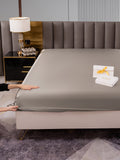 SilkSilky CA 22Momme Pure Silk Sheet Gray 003