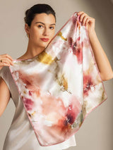 [P101] SilkSilky-CA Pure Silk Scarf 003,