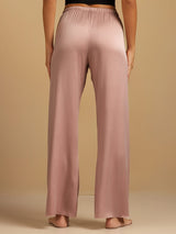 [Peach Skin] SilkSilky-CA 19Momme Machine-Washable Silk Women's Sleep Pants 002