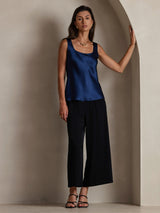 [Dark Blue] SilkSilky-CA Sleeveless Camisole 006