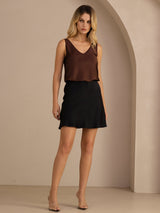 [Black] SilkSilky-CA Skirt 006