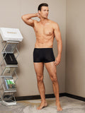 SilkSilky CA Silk Knitted Mens Underwear Black 005