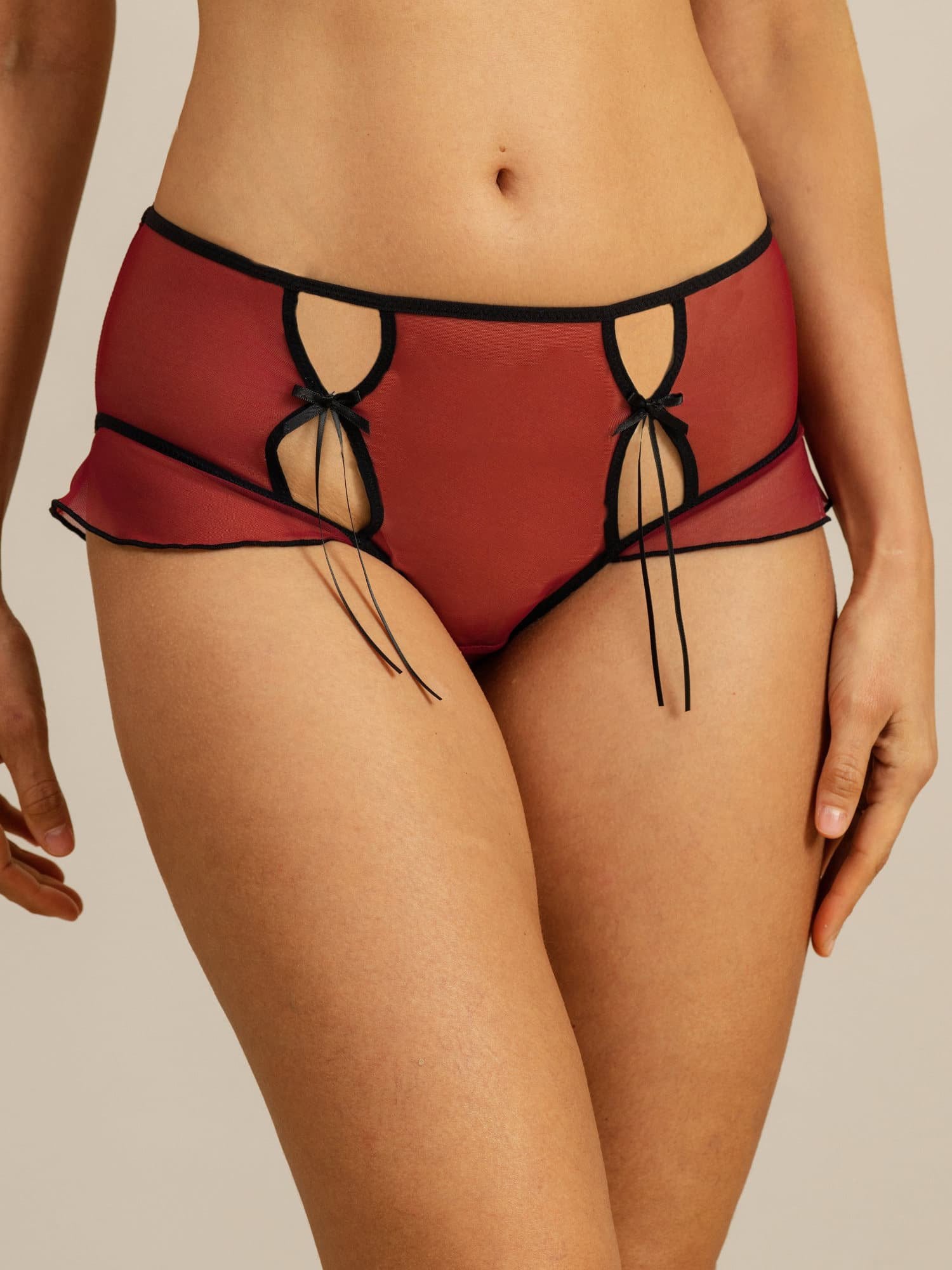 [Red] SilkSilky-CA Panty 001