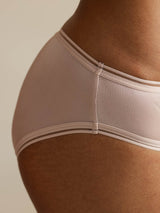 [Pale Mauve] SilkSilky-CA 100% Silk Jersey Panty 004