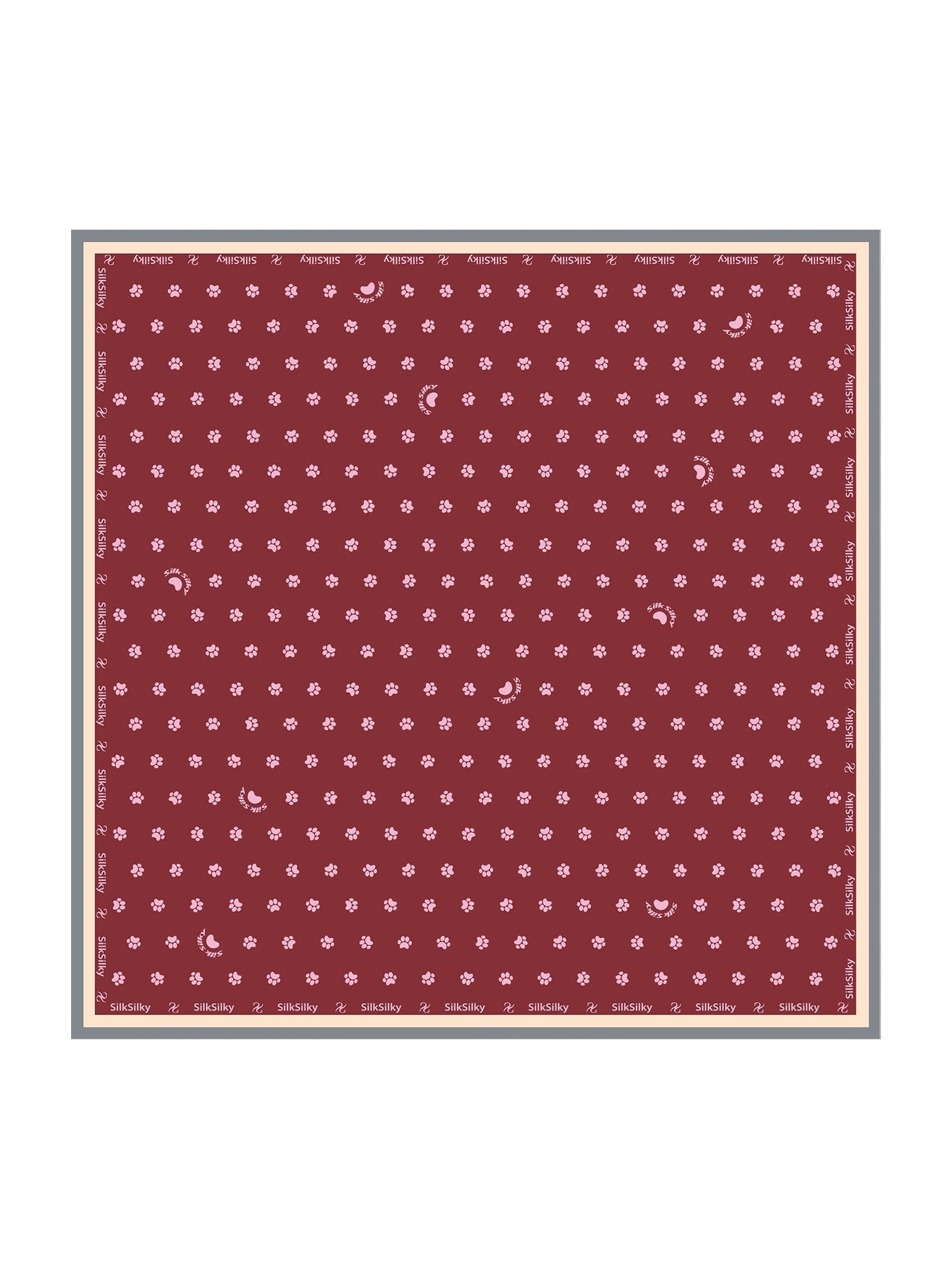 [Wine] SilkSilky-CA Scarf 001